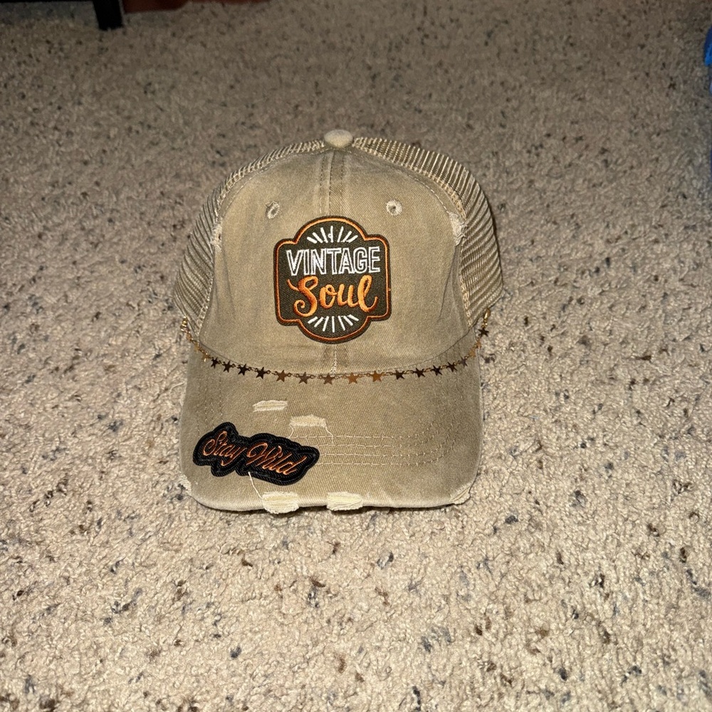 Vintage Soul Tan Cap